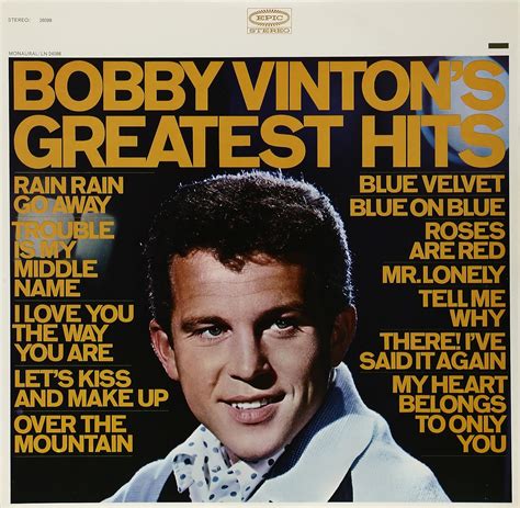 bobby vinton|Bobby Vinton Greatest Hits